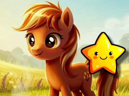 Cute Pony Hidden Stars
